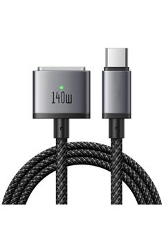 Buy 140W Magnetic 3 Cable for MacBook Charger, USB C to Magnetic Cable Safe 3 Nylon Braided, Compatible with MacBook Air 2023/2022(M2), MacBook Pro 2023(M3, M2, 14-16 inch) - 6.6ft in UAE
