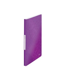 اشتري Leitz Wow Pp Display Book A4 40 Pockets Purple في الامارات