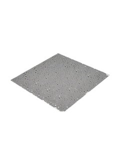 Buy PVC Non-Slip Square Shaped Shower Mat with Bubbles Pearl Grey 50 x 50 cm 7216182 in Saudi Arabia