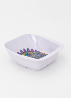 Buy Bright Designs Melamine Square Serving Bowl 3pieces  (L 26cm W 26cm H 9cm) Mandala with spoon and fork in Egypt