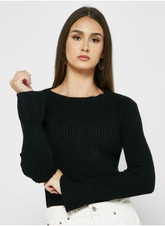 Buy Sweater With Cuff Detailing in UAE