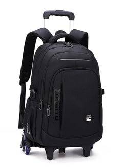 Buy Trolley Backpack Large-capacity Load-reducing School Bag in Saudi Arabia