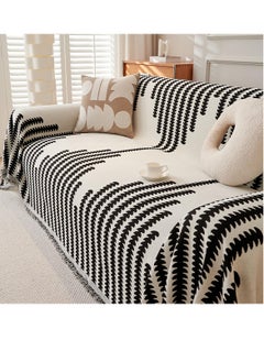 Buy Comfort Sofa Cover, Chenille Sofa Cover, Tassel Pattern Sofa cover, Washable Sofa Blanket, Sofa Bed Cover for Sofas Sofa Beds Home Interiors in Saudi Arabia