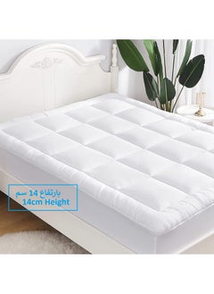 Buy Mattress Topper Cover 14 Cm Felt Extra Thick Extra Plush and Super Soft Available In All Sizes in Saudi Arabia