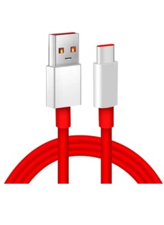 Buy "100 cm OnePlus Warp Charge Type-C Cable - Rapid Charge & Reliable Connectivity" in UAE