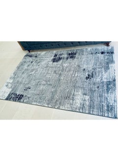 اشتري Handpicked Furniture Abstract Grey Rug, Ultra Soft Area Carpets For Bed Room, Living Room, And Dining Room, Antislip Floor Carpets, Easy To Clean, Made In Turkey في الامارات