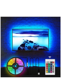 Buy Decorative Light TV LED Backlight 8.2ft Led Light for TV 32-60 inch Monitor Backlight HD TV Wall Mount Work Space Game Room Decor LED Polarized Ambient Mood Lighting Kit in UAE