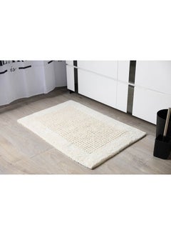 اشتري Tiffany Reversible Bath Mat 60x90cm-cream في الامارات