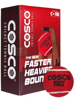 Buy Box Pack Of Six Premium Quality TUFF Tennis Cricket Balls From the Legendary COSCO Brand in UAE