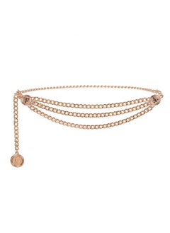 Buy Fashionable Metal Tassel Waist ChainGolden Chain Golden Chain in Saudi Arabia