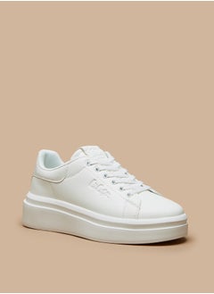 Buy Women'S Lace-Up Low Ankle Casual Sneakers in UAE