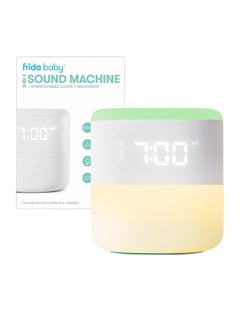 Buy 3 In 1 Sound Machine, When-To-Wake Clock, Nightlight in UAE