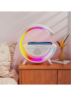 Buy 3 in1 Portable G500 Led Wireless Charging Speaker Unique Design and Awesome Sound Quality - White in Egypt