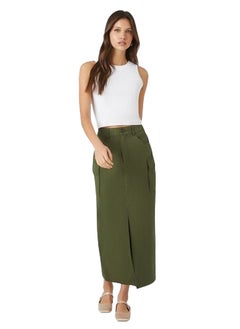 Buy Twill Cargo Maxi Skirt in Egypt