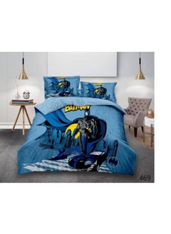 Buy 4Pcs Cartoon Comforter Kids Quilt-Single Size,1x Duvet (With filling)
1x Fitted bedsheet
2x Pillowcase Cover in UAE