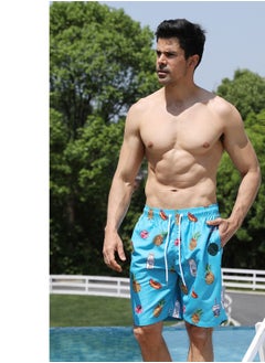 اشتري Sports Loose Breathable Swimming Printing Shorts في الامارات