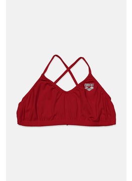 اشتري Women Brand Logo Bikini Top, Reds في السعودية