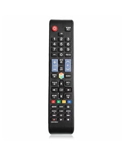 اشتري Replacement Wireless Universal TV Remote Control For Samsung HD LED Smart TV Black في الامارات