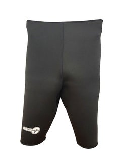 Buy Sports Plus Neoprene Bermuda Shorts Black WLG-025-SP XXL in UAE