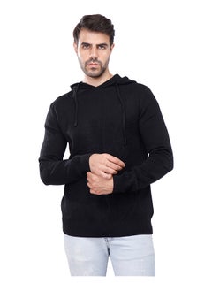 Buy Coup Regular Fit Basic Pullover For Men Color Black in Egypt