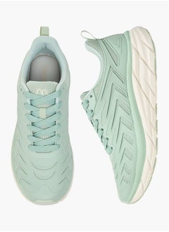 Buy Womens Panelled Lace-Up Sports Shoes with Pull Tab in UAE