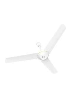 Buy Tornado TCF56W 3 Metal Feather Fitted with 5-Speed Roof Fan (56in, White) in Egypt