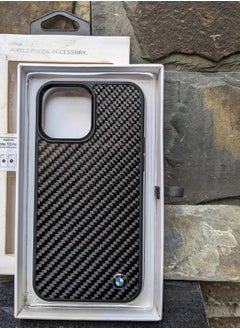 اشتري cover iphone 12 -12 Pro premium Carbon Fiber Case - BMW في مصر