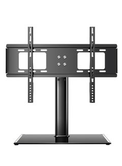 Buy Universal TV Stand Table Bracket for 32-55 Inch Screen LCD LED Plasma TV Black in Saudi Arabia