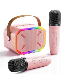 Buy Mini Karaoke Machine For Kids Pink in UAE