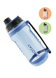 Buy SHOTAY 3.1L Sports Water Bottles With Removable Straw, BPA Free And Leakproof, Big Water Jug for Fitness, Gym, Sports And Camping in Saudi Arabia