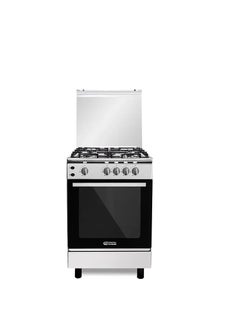 Buy General Supreme Gas Cooker, 4 burners 55*55 cm, full safety, Steel, Egypt in Saudi Arabia