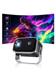 Buy Android 1080P HD Portable Projector 360 Degree Rotating Home Office Projector with Stand in Saudi Arabia