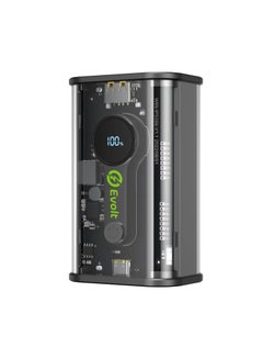 اشتري PB-200 10,000 MAH Transparent Powerbank with Type-C (PD) & USB-A outputs for fast charging & Digital Battery Display في الامارات