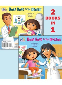 اشتري Dora Goes To The Doctor/Dora Goes To The Dentist Dora The Explorer By Random House Paperback في الامارات