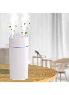 Buy Air Humidifier600ML Cool Mist HumidifierAir Vaporizer With Colorful Mood LightsAroma Diffuser Mute Essential Oil Diffuser For Baby Room Home Car Yoga SPA Autooff in Saudi Arabia