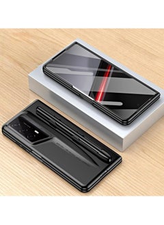 Buy Case Compatible with Honor Magic V2 RSR Porsche Design with Stylus Pen, 360 Full Coverage AG Frosting Cover Comes with Glass Front Film Ultra-thin Protective Case in UAE