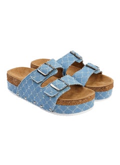 اشتري Betty-Heel Light Blue Jeans For Women في مصر