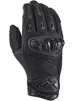 اشتري Mirage Airflow Zwart Gloves, Suitable For Summer, High-Quality Leather/Air Mesh, Abrasion Resistance, Tear Resistance, Impact Protection, Ergonomic في الامارات