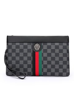 اشتري Large Size Wallet For Men And Women Classic Phone Purse Wristlets Clutch Bag Zip Pouch Handbag With Card Slots في السعودية