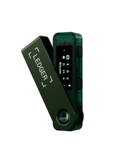 اشتري Nano S Plus Hardware Wallet | Safest Crypto & NFT Cold Storage, OLED Screen, Type-C Connectivity, 5000+ Coins Supported, for Android, MacOS & Windows - Emerald Green في الامارات