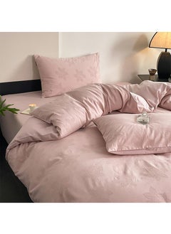 Buy 4-Piece Cotton Comfortable Set Bed Sheet Set Gift Birthday Gift Moving Gift in Saudi Arabia