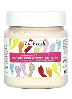 Buy Organic Cool And Minty Foot Mask 500 ML in UAE