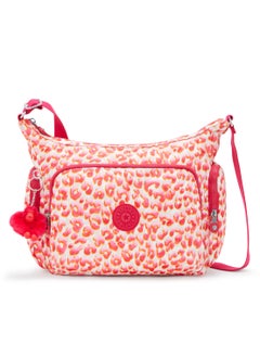 اشتري KIPLING GabbLarge Crossbody Bag with Adjustable Straps Latin Cheetah-I65256LX في الامارات