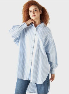 اشتري Striped Denim Shirt في الامارات