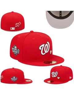 Buy Hip Hop Fashion Baseball League Adjustable Flat Tongue Baseball Hat in UAE