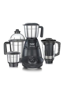 Buy Prestige Iris Plus 750 W Mixer Grinder With 4 Jars (3 Stainless Steel Jars+ 1 Juicer Jar) 4 Super Efficient Stainless Blades 2 Years Warranty Black, 750 watts in UAE