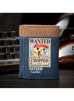 Buy New ONE PIECE Canvas Vertical Wallet in Saudi Arabia