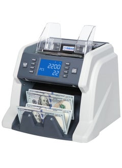 Buy Ribao BC-35 High Speed Portable Currency Counter Money Counting Machine Cash Counter Business Retail UV/MG/IR Counterfeit Detection in UAE