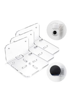 Buy 3 Pack Acrylic Small Floating Shelf for Security Cameras, Baby Monitors, Speakers, Plants and More in Saudi Arabia