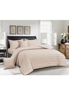 Buy 4 Piece Compressed Comforter Set microfiber Single Size 220X160cm in Saudi Arabia